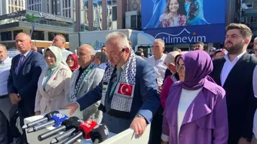 Ak Parti Rize İl Örgütü'nden Filistin'e Destek Açıklaması: 'İsrail Durdurulmalıdır'