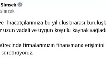 KOBİ ve İhracatçılara 2,3 Milyar Dolar Destek