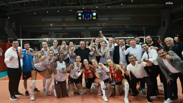 Keçiören Belediyesi Kadın Voleybol Takımı Sezona Galibiyetle Başladı