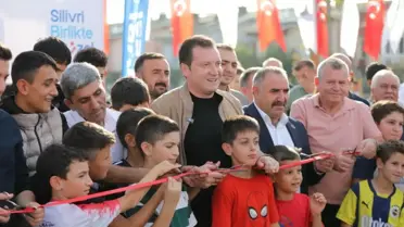 Silivri'de Yeni Bir Park Daha Açıldı