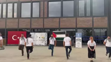 Kocaeli Kitap Fuarı'nda Filistin Dayanışması