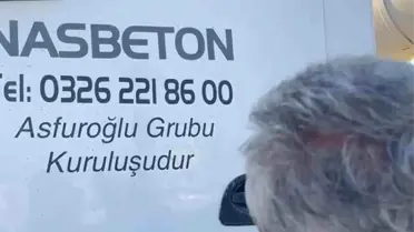 Başkan Öntürk, Beton Dökümü Yapan Mikser Şoförünü Uyardı