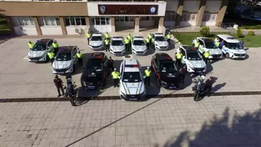 Amasya'ya Yeni Polis Araçları