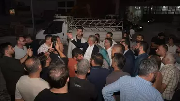 Başkan Öntürk, Antakya'daki Yangın Mağdurlarını Ziyaret Etti