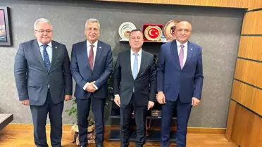 Nizip Belediye Başkanı Ali Doğan, CHP Genel Başkanı Özgür Özel ile Görüştü