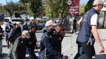 Erzurum'da 25 PKK/KCK Şüphelisi Yakalandı