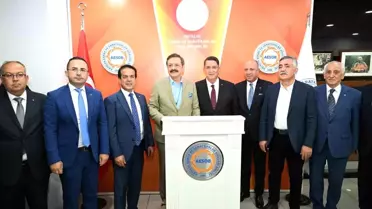 Hisarcıklıoğlu'ndan Dere'ye Tebrik Ziyareti
