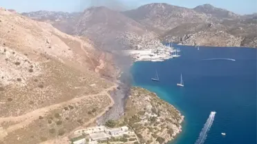 Marmaris'te Makilik Alanda Yangın Söndürüldü