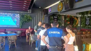 Marmaris'te Nargile ve Tütün Denetimleri Başlatıldı