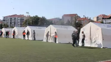 Kırşehir'de Deprem Tatbikatı Yapıldı
