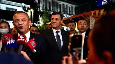 Özgür Özel, Manisa'da Şehir Tiyatrosu Açılışına Katıldı