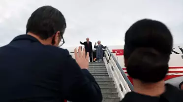 Cumhurbaşkanı Erdoğan Sırbistan'dan ayrıldı