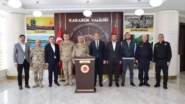 Jandarma Genel Komutanı Çardakcı'nın Karabük Ziyareti