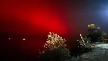 Kastamonu'da Kuzey Işıkları Görüldü