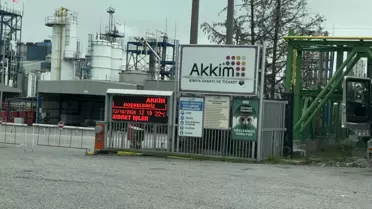 Yalova'da Kimyasal Sızıntı Kontrol Altına Alındı