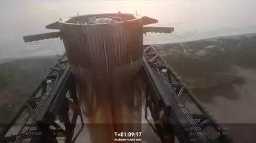 SpaceX'in Starship Roketi Başarılı İniş Yaptı