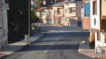 Başçiftlik'te asfalt çalışması yapıldı