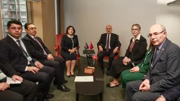 Kurtulmuş ve Gafarova'dan İşbirliği Vurgusu