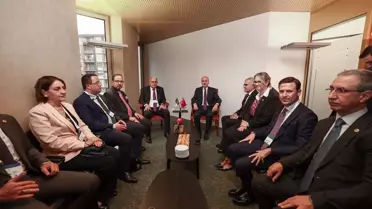Kurtulmuş ve Boughali'den Filistin vurgusu