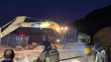 Ankara'da Ahır Yangını Kontrol Altına Alındı