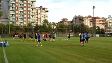 Alanyaspor Kasımpaşa Maçına Hazırlanıyor