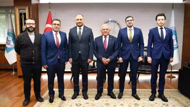 Kayseri'de Azerbaycan Heyeti ile Kardeş Şehir İlişkileri Güçleniyor