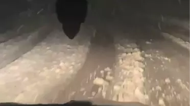 Bingöl'de Kar Yağışı Sürücülere Zor Anlar Yaşattı