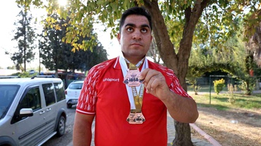Ayhan Kaya, Dünya Görme Engelliler Halter Şampiyonası'nda Dünya Üçüncüsü Oldu