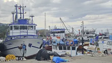 Samsun'da Balıkçılar Denize Açılmadı