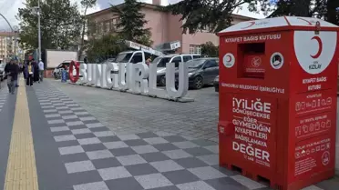 Sungurlu'da Kıyafet Kumbaraları Hizmete Girdi