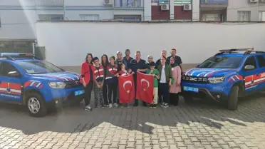 Ödemiş'te özel gereksinimli öğrencilerin askerlik hayali gerçek oldu