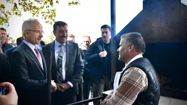 Bakan Uraloğlu, Kale'de Esnafla Buluştu