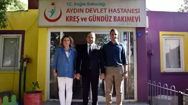 Dr. Şenkul'den Kreş Ziyareti