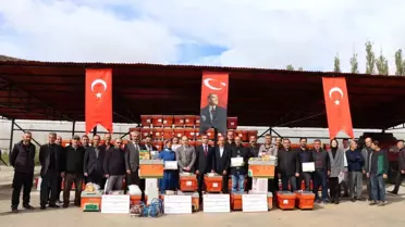 Oltu'da Ana Arı Yetiştiriciliği Projesi Başlatıldı