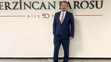 Erzincan Barosu'na Yeni Başkan