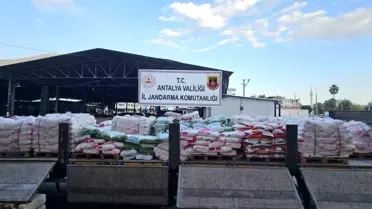 Finike'de 17 Ton Sahte Gübre Ele Geçirildi
