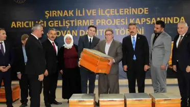 Şırnak'ta Arıcılara Destek