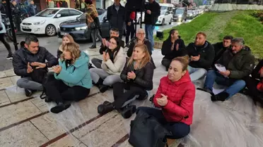 Zonguldak'ta Gazeteciler Eylemde