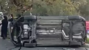 Ankara'da Zincirleme Kaza