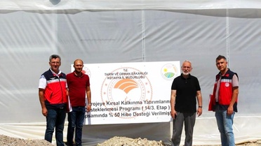 Çitgöl'de Modern Seralar Tamamlandı