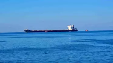 Mildret Gemisi Ereğli'de Karaya Oturdu