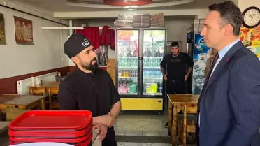Kaymakam Bakan, Esnaf ve Vatandaşları Ziyaret Etti