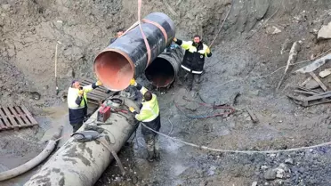 Bilecik'te Su Arızası İçin 52 Saat Süren Çalışmalar Tamamlanıyor