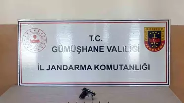 Gümüşhane'de Ruhsatsız Silah Operasyonu