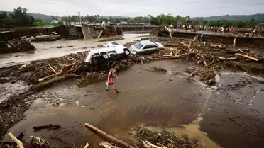 Trami Fırtınası Filipinler'de 46 Can Aldı