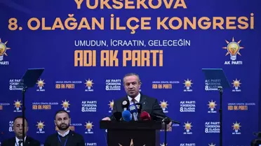 Çalışma ve Sosyal Güvenlik Bakanı Işıkhan Hakkari'de AK Parti İlçe Kongresi'nde konuştu Açıklaması