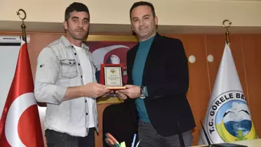 İtfaiye Eri'ne Plaket