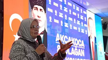 AK Parti Genel Merkez Kadın Kolları Başkanı Keşir, Düzce'de ilçe kongresine katıldı Açıklaması