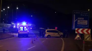 Batman'da Hafif Ticari Araç Kaza Yaptı