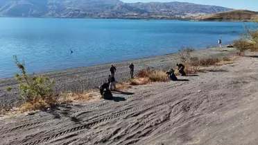 Hazar Gölü'nde Çevre Temizliği
